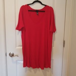 Agnes & Dora, red tunic, size small